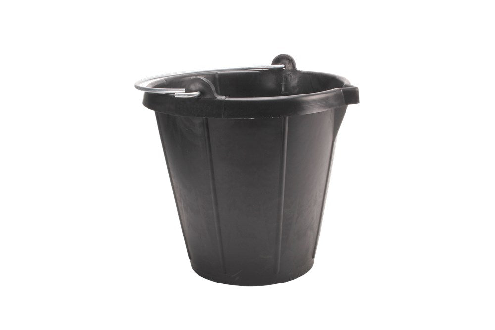 RUBI PLASTIC CONSTRUCTION BUCKET WITH SPOUT (15 L.)