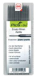 Pica Marker Dry Pen Set Removable Black 10 pcs - 5.005.04