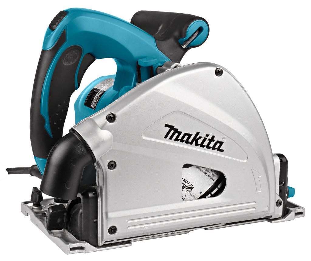 Makita SP6000J1X2 230 V Plunge Circular Saw 165 mm - 2 Guide Rails