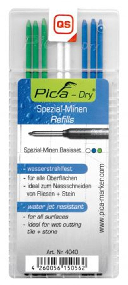Pica Marker Dry Marker Set Water Resistant Refill Set 8pcs - 5.005.03