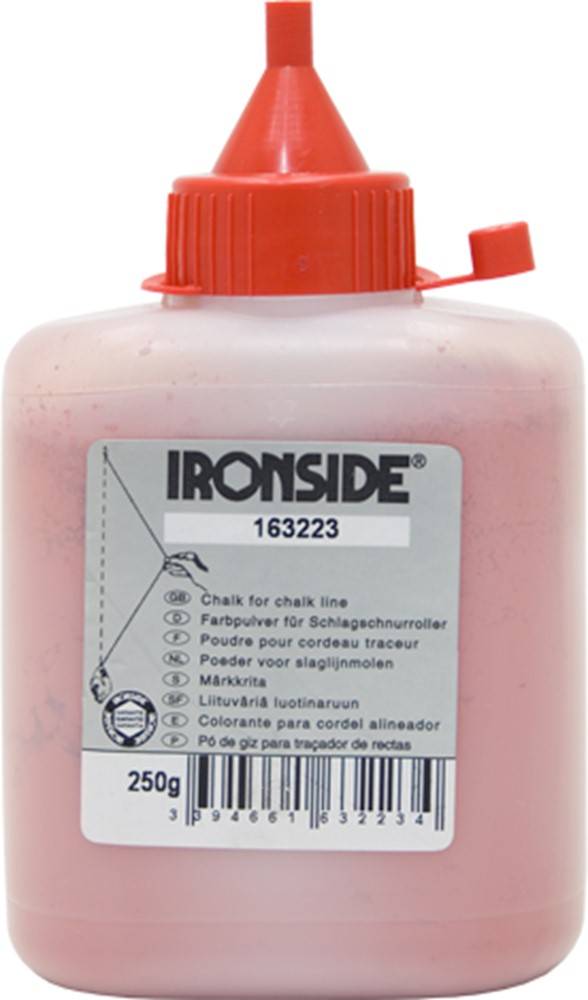 Ironside Chalk Line Powder 250G Red